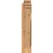 Ekena Millwork Traditional Smooth Traditional Outlooker, Western Red Cedar, 5 1/2"W x 20"D x 28"H OUT06X20X28TRA01SWR - alternate 2